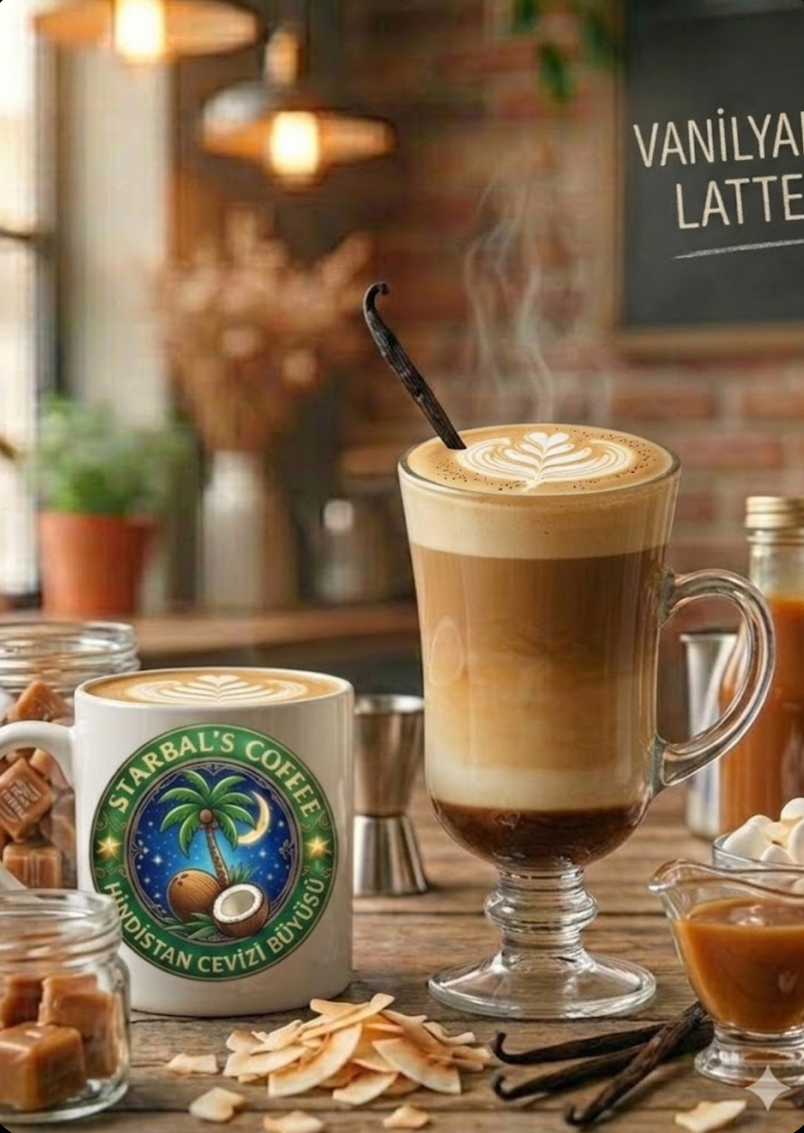 Vanilyalı Latte
